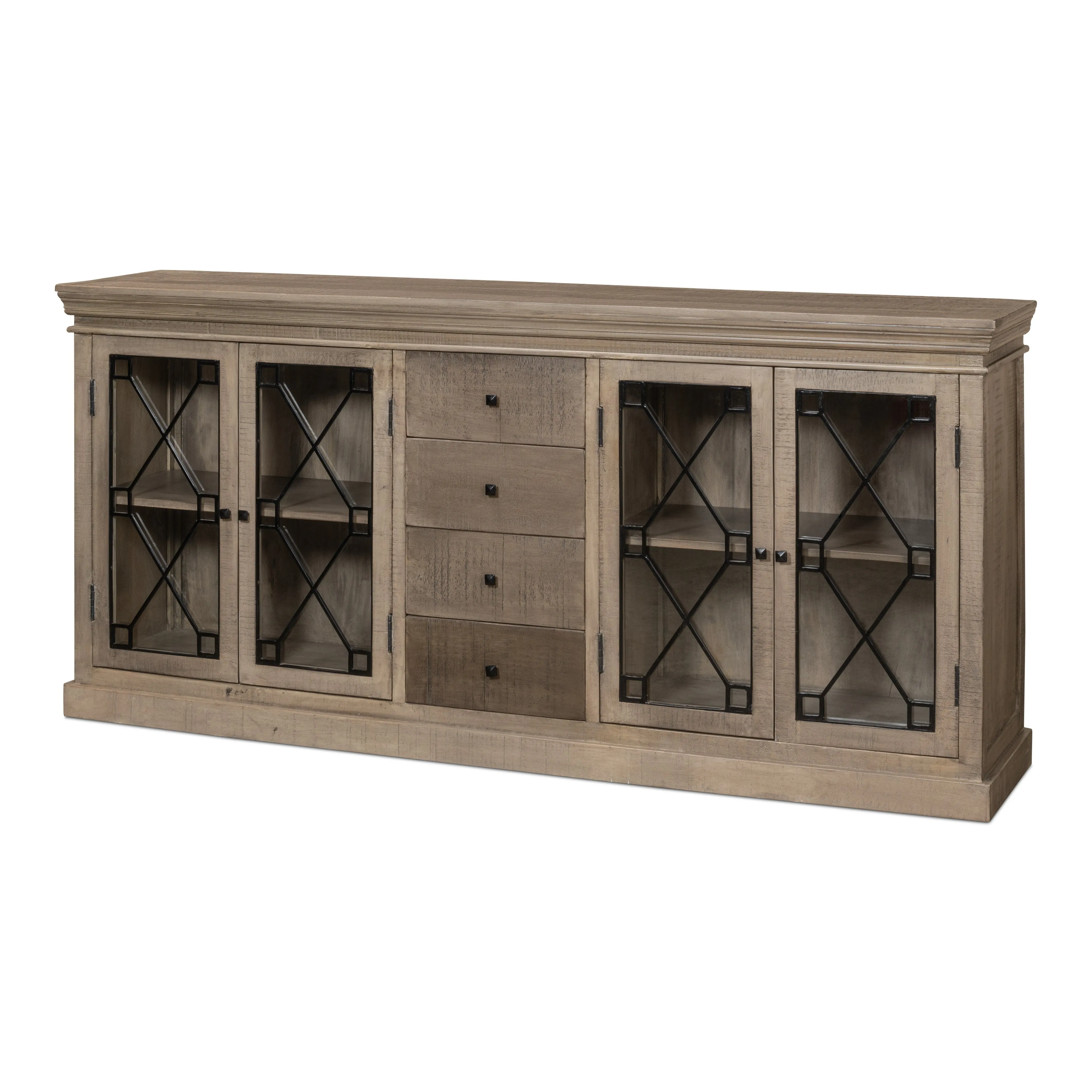 Sarreid - Benoit Sideboard - Grey - Transitional