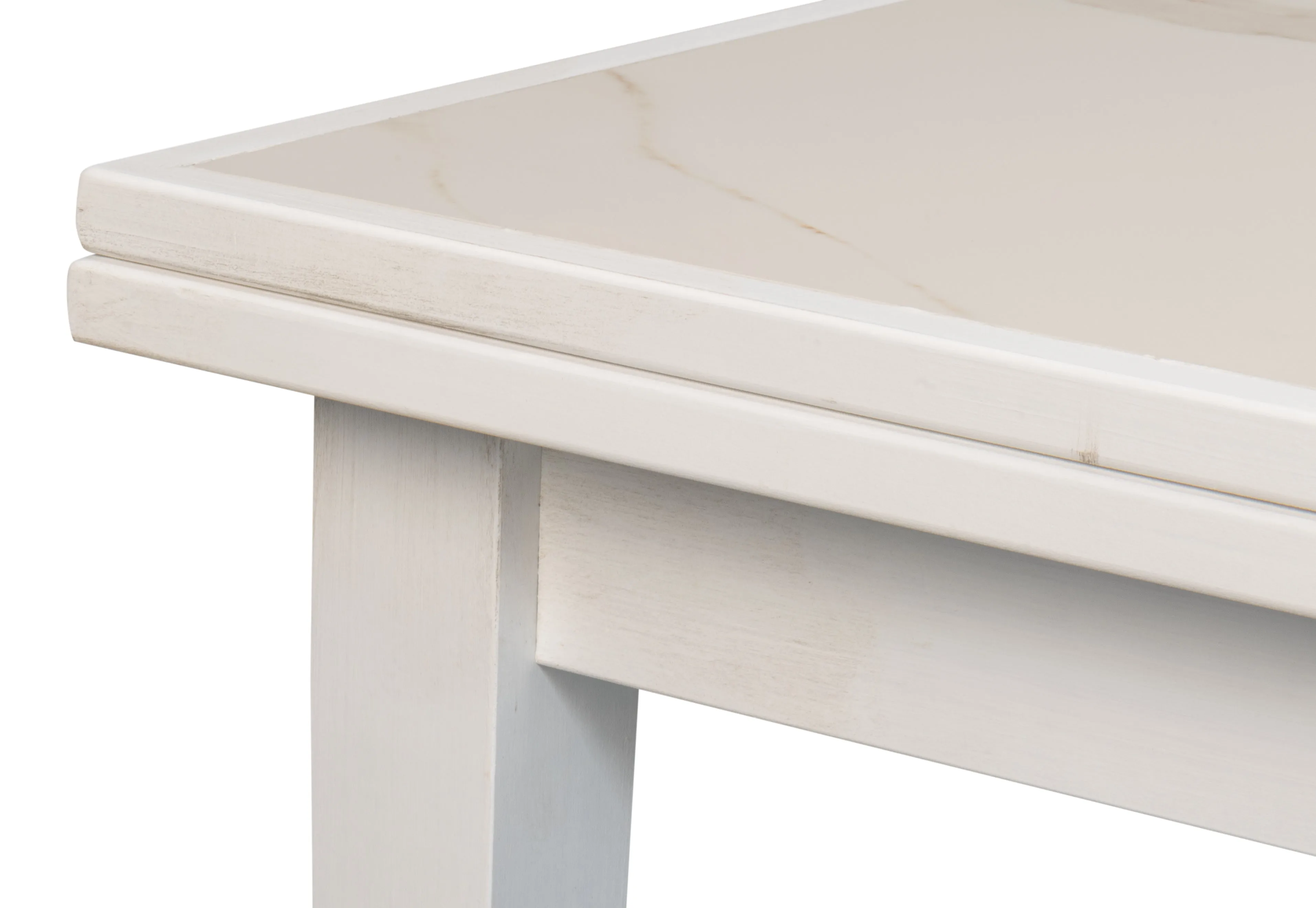 Sarreid - Rect. Extension Dining Table  As Shown - Grey - Eclectic