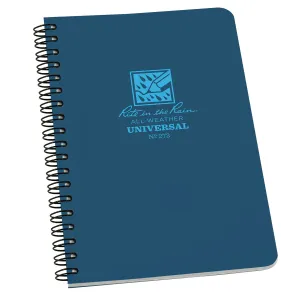 Side Spiral 4.625 x 7 Polydura Notebook - Universal
