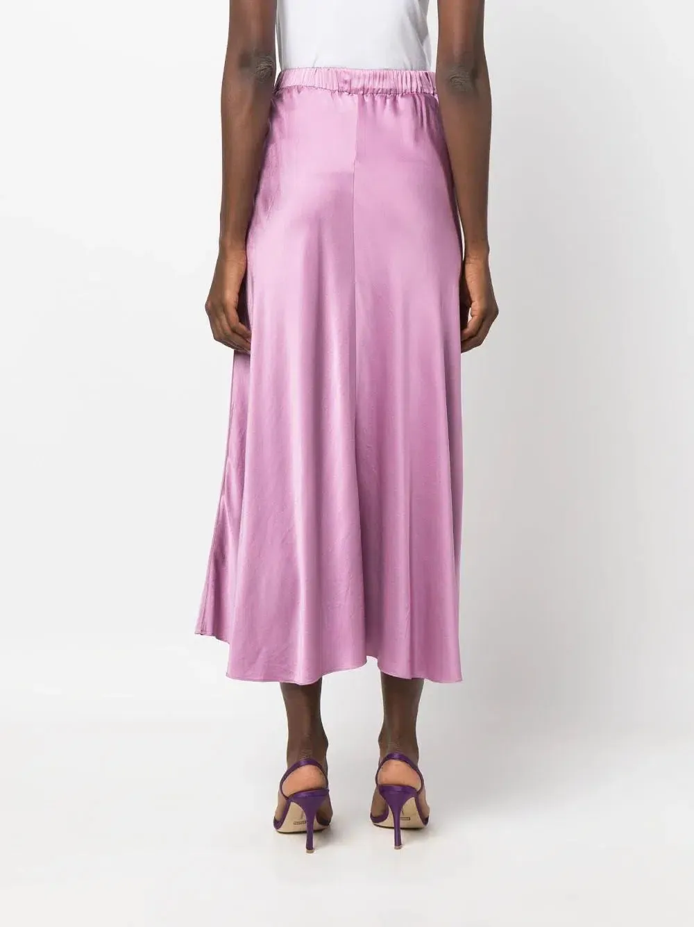 SILK SATIN SKIRT