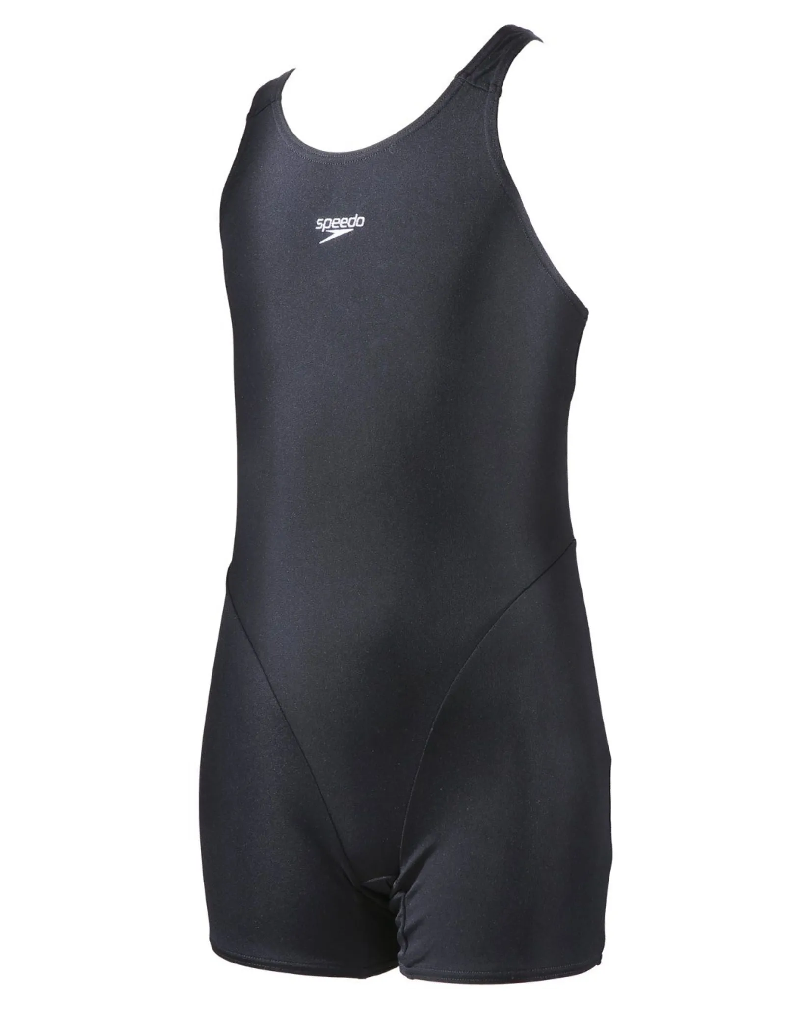 Speedo Girls Essential Endurance Plus Legsuit - Black