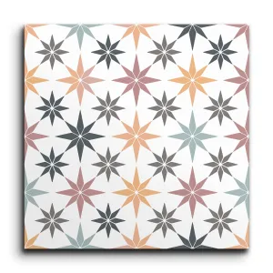 Starburst Encaustica: Timeless Elegance Tile