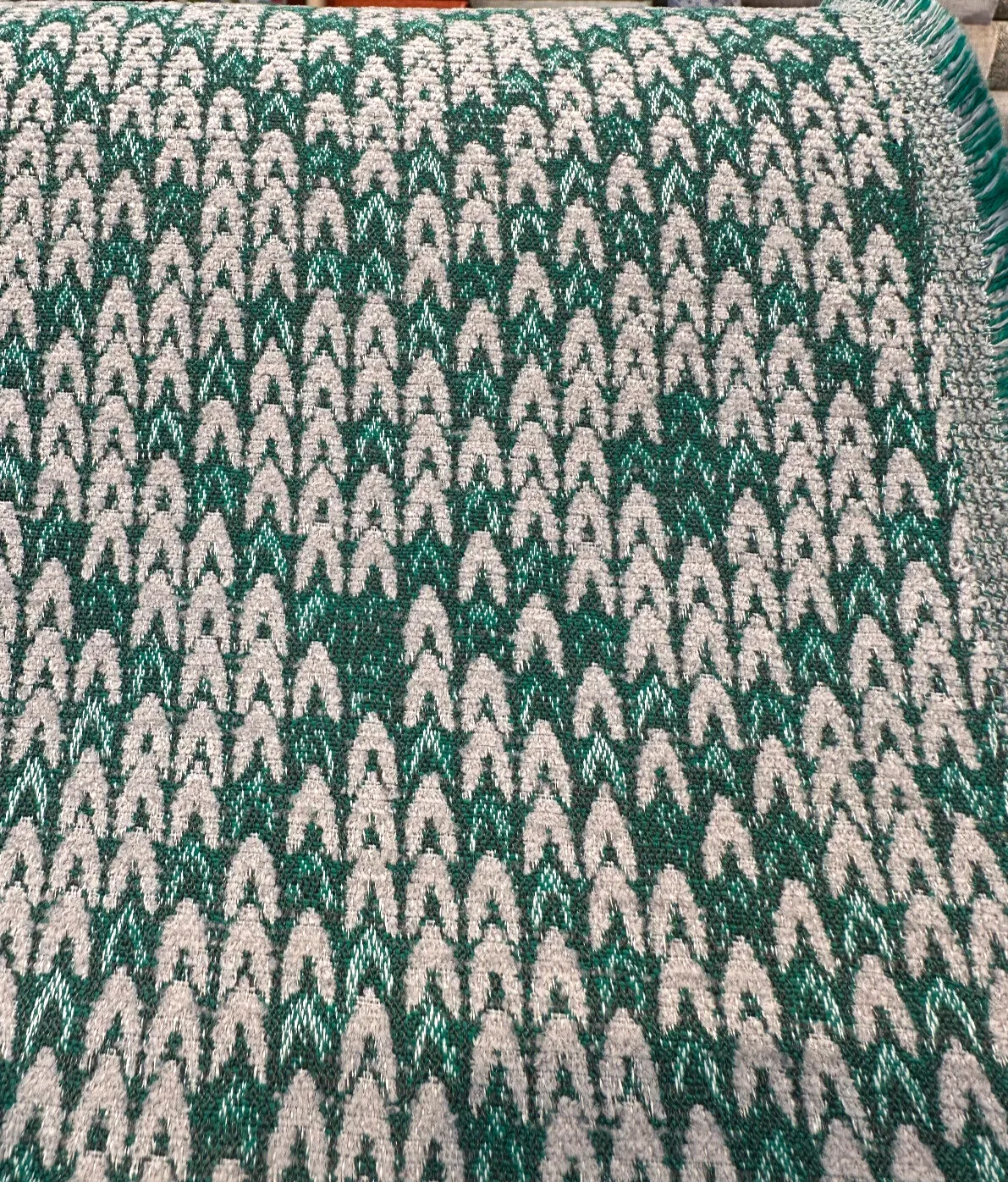 Sunbrella Sweater Weather Green Pine Upholstery Outdoor Fabric By the yard