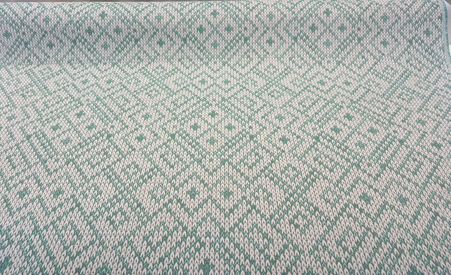 Sunbrella Sweater Weather Green Pine Upholstery Outdoor Fabric By the yard