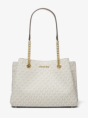 Teagan Large Logo  Shoulder Bag | 55483