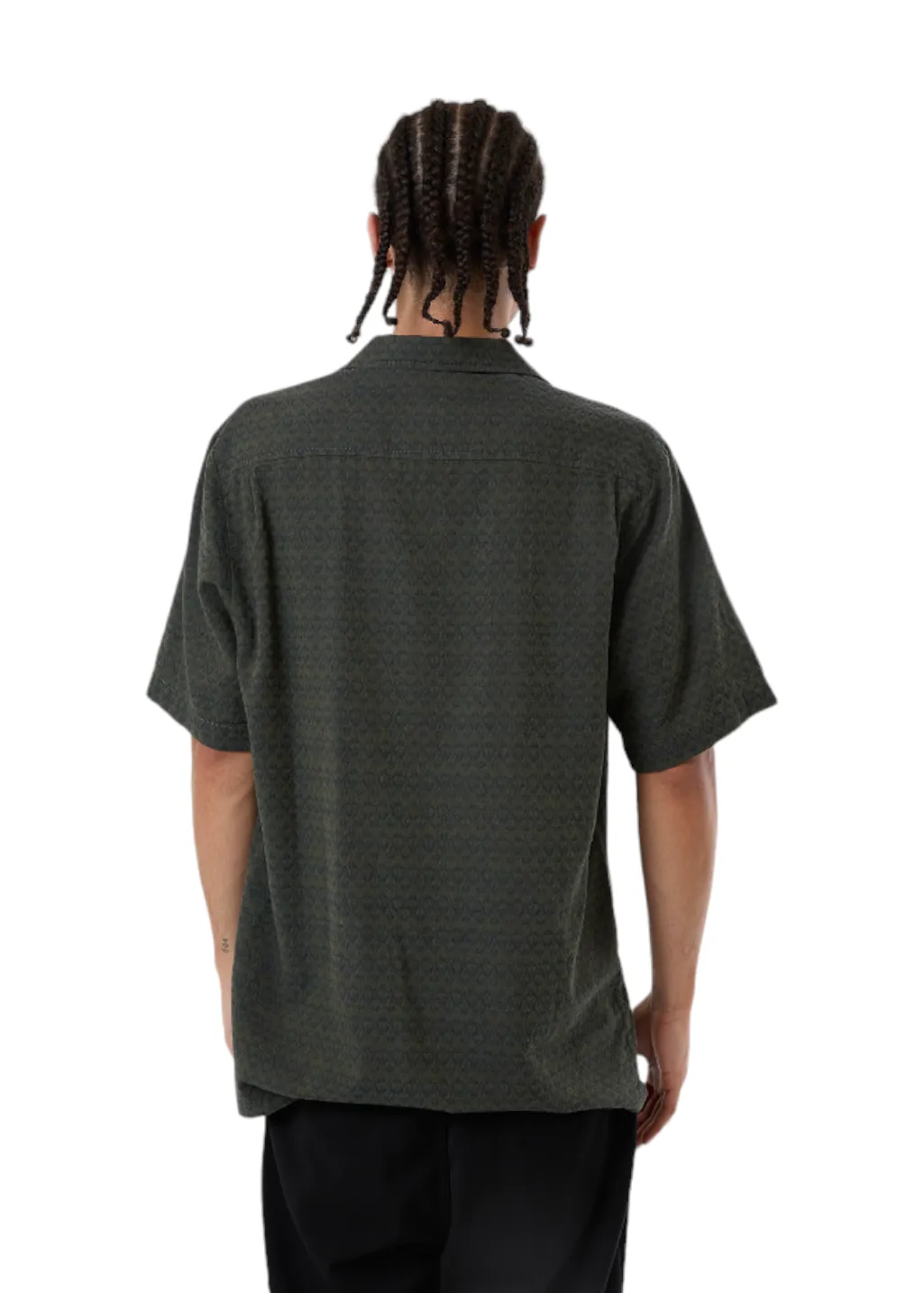 THRILLS - Airborne Bowling Shirt - Grape Leaf