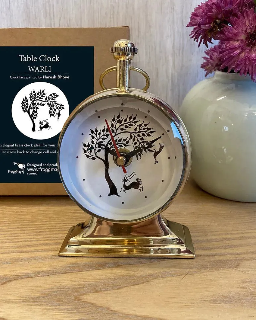 Timeless Elegance The Classic Brass Table Clock