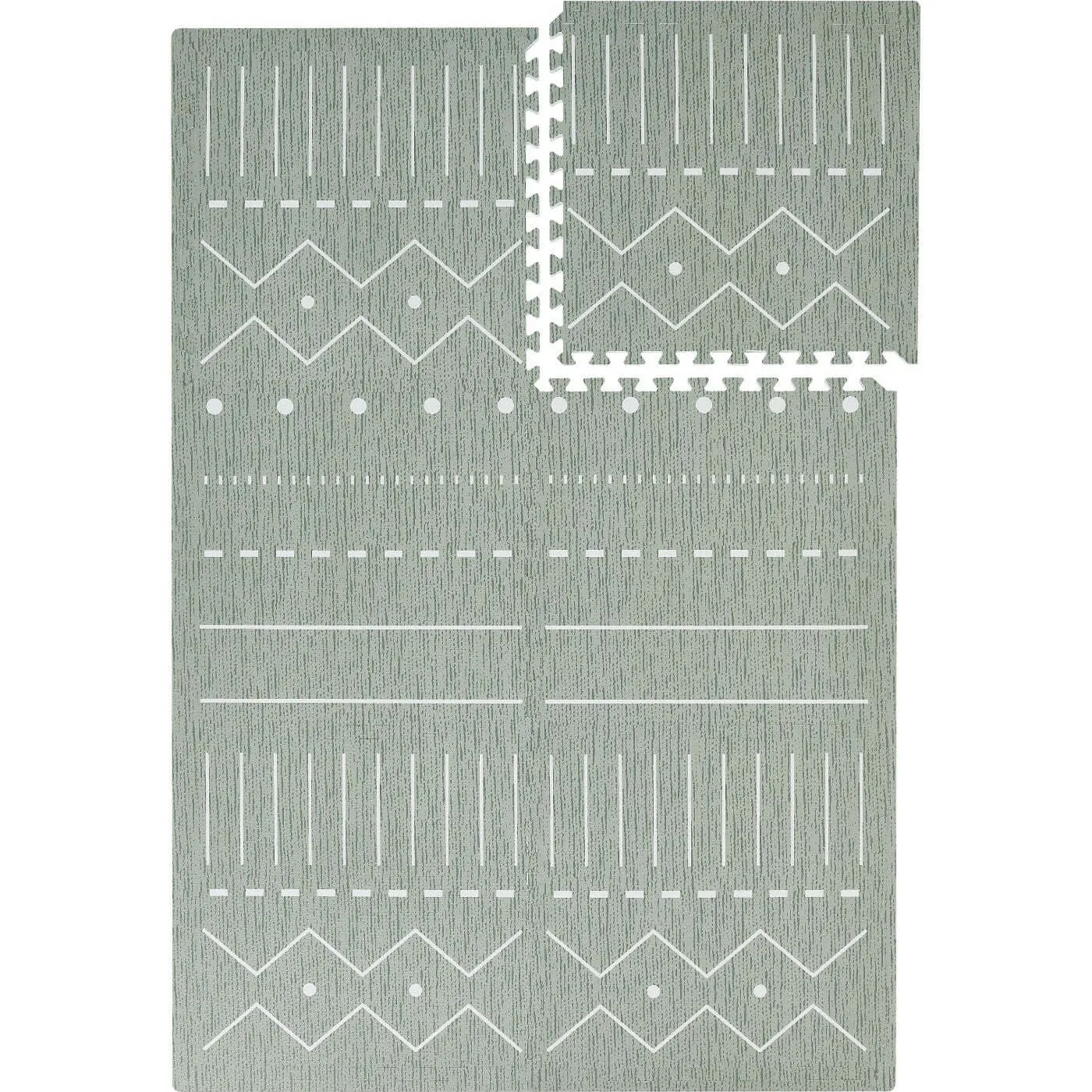 Toddlekind Premium Foam Playmats | Berber - Moss