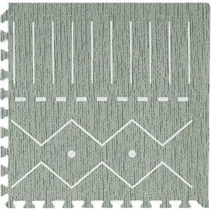 Toddlekind Premium Foam Playmats | Berber - Moss