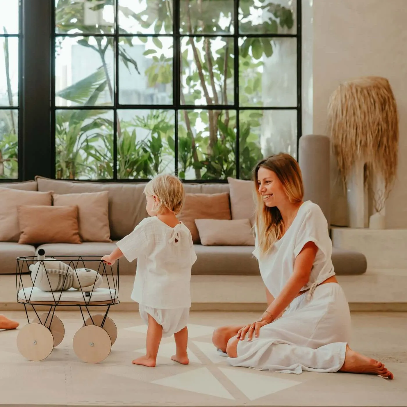 Toddlekind Premium Foam Playmats | Kyte - Mocha