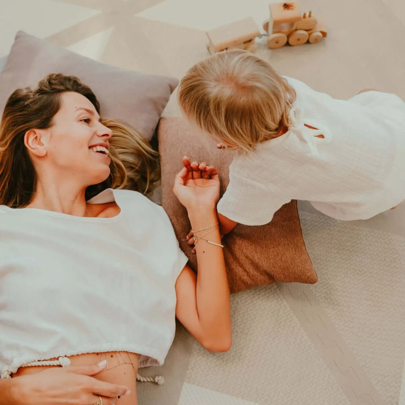 Toddlekind Premium Foam Playmats | Kyte - Mocha