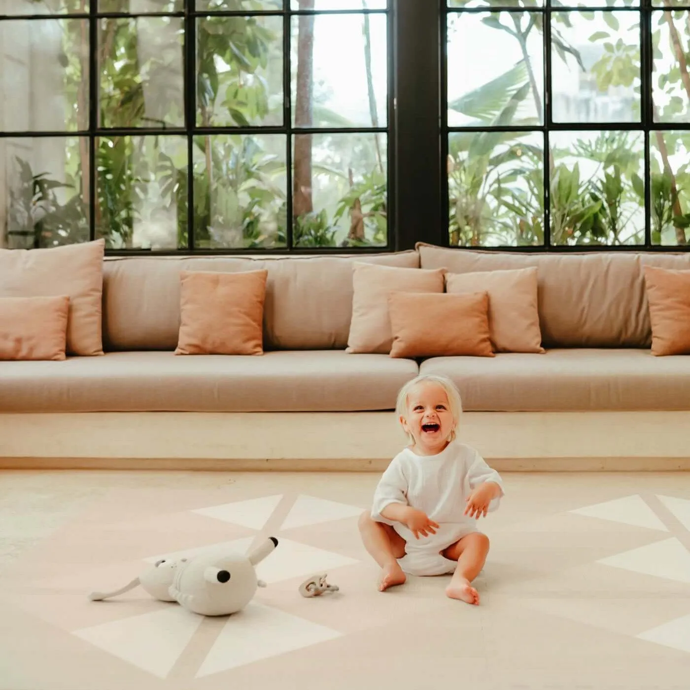 Toddlekind Premium Foam Playmats | Kyte - Mocha