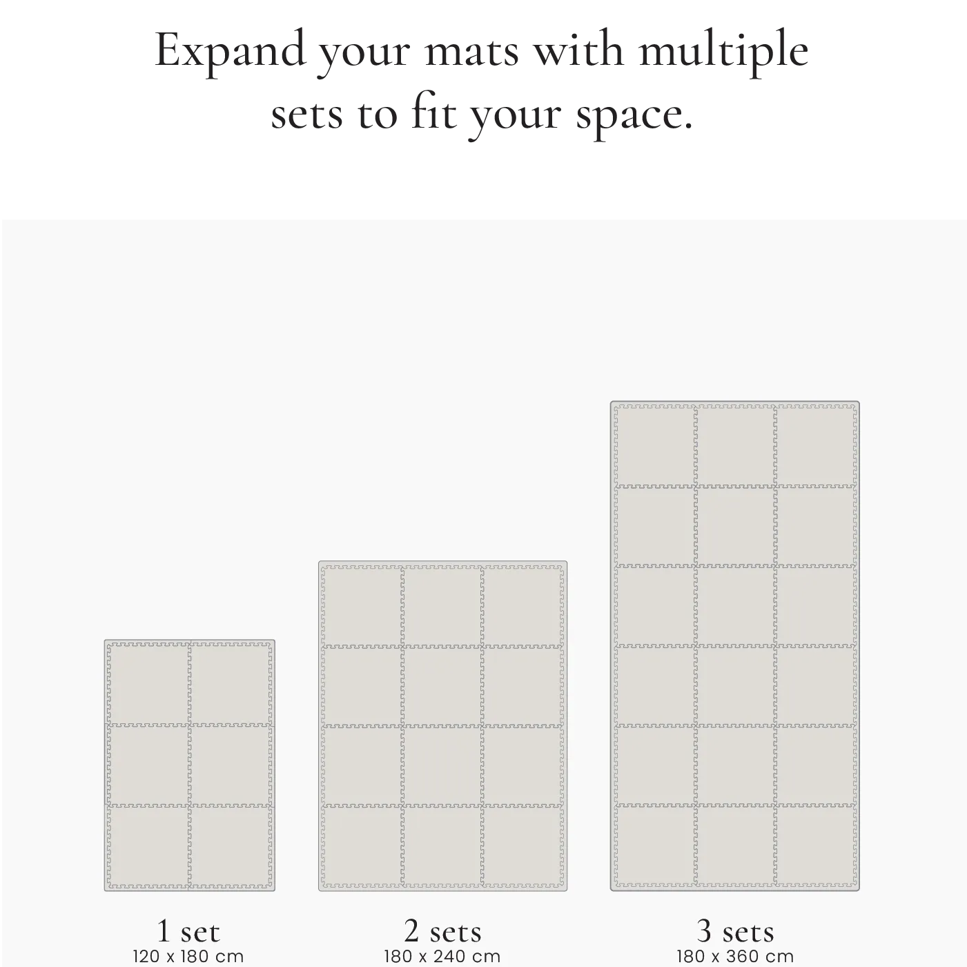 Toddlekind Premium Foam Playmats | Kyte - Mocha