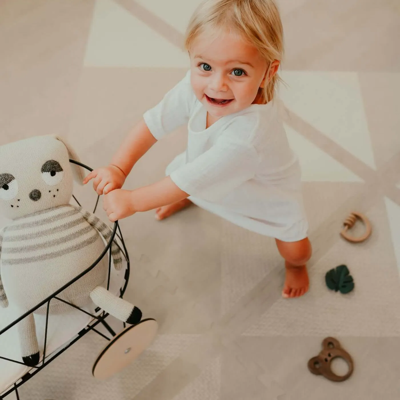 Toddlekind Premium Foam Playmats | Kyte - Mocha