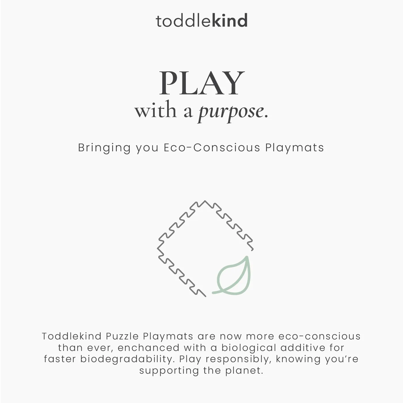 Toddlekind Premium Foam Playmats | Kyte - Mocha