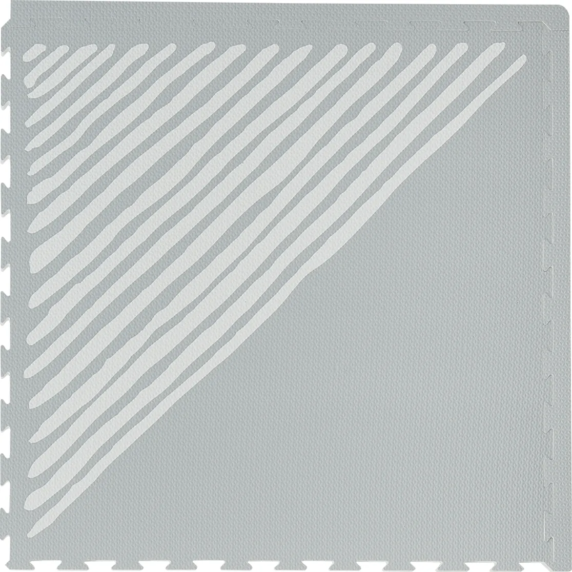 Toddlekind Premium Foam Playmats | Sandy Lines - Stone