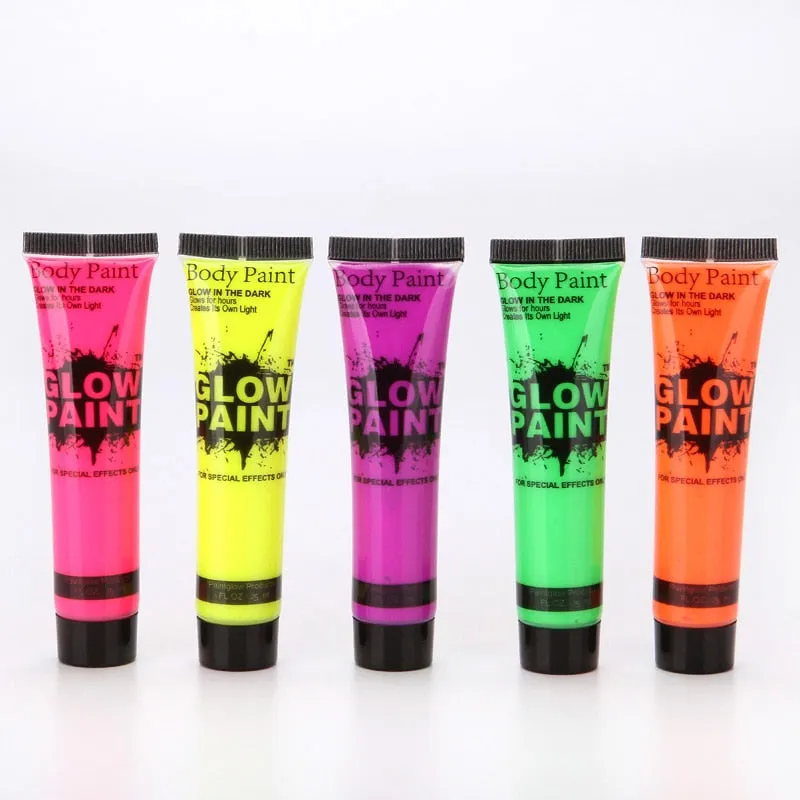 Trendy Neon Halloween Body Paint