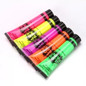 Trendy Neon Halloween Body Paint