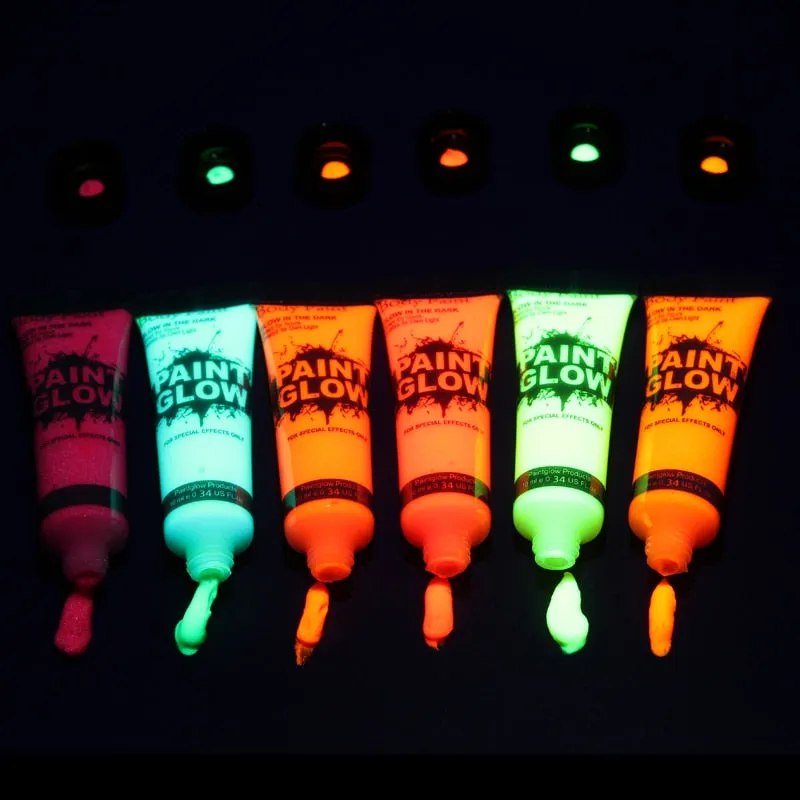 Trendy Neon Halloween Body Paint