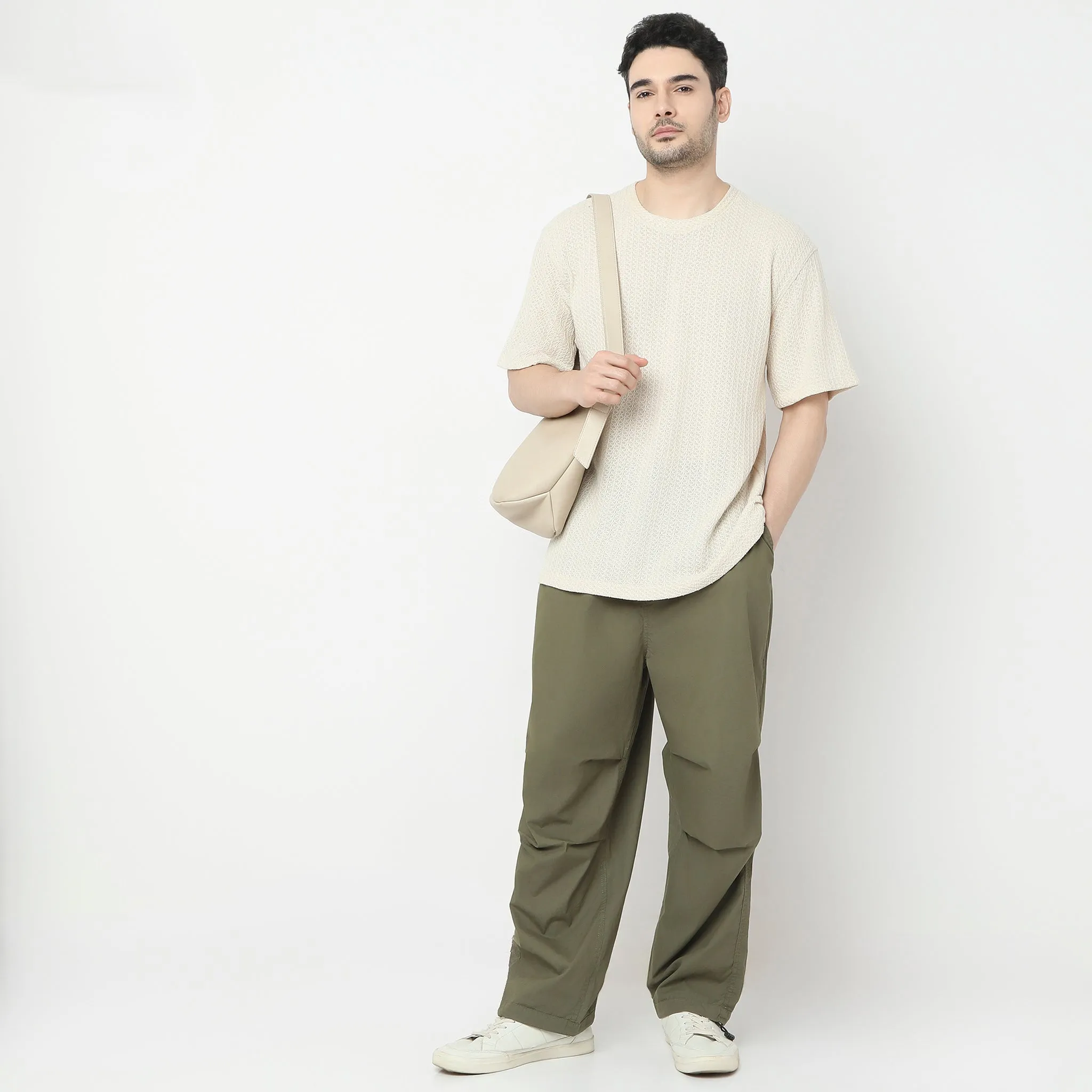 Trendy Oversized Structured T-Shirt