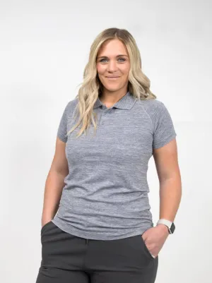 Women's Rise Polo Grey