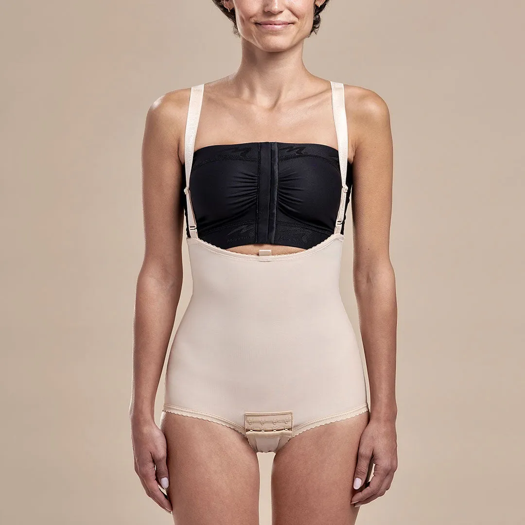 Zipperless Girdle with Suspenders - Bikini Length - Style No. FBA2